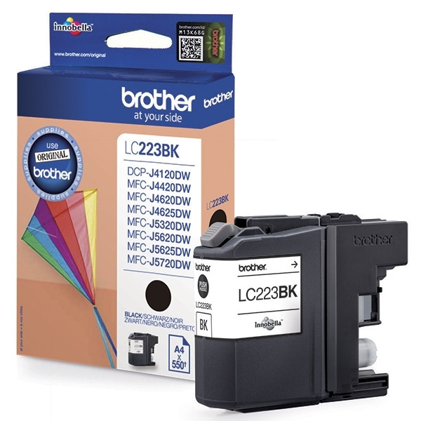 Brother LC-223BK cartouche d'encre (d'origine) - noir