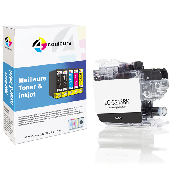 Marque compatible remplace Brother LC-3213BK cartouche d'encre haute capacité- noir