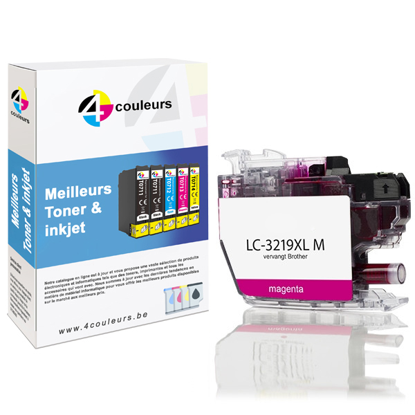 Marque compatible remplace Brother LC-3219XL M cartouche d'encre haute capacité- magenta