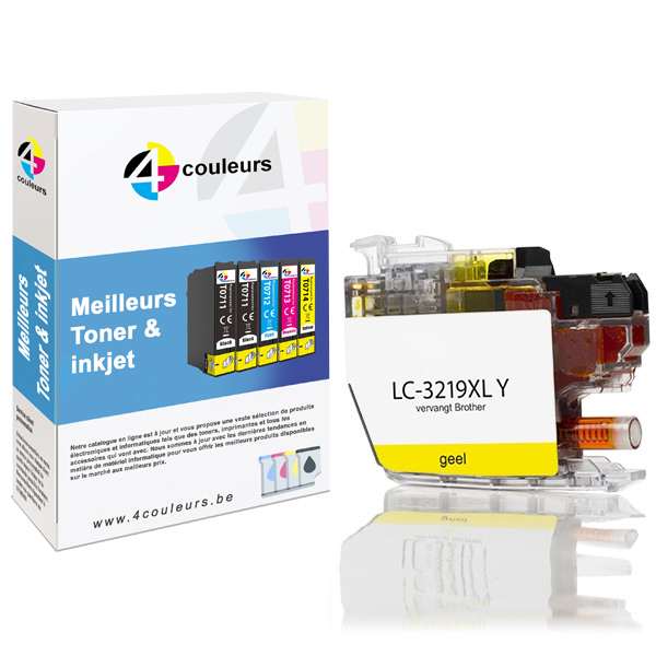 Marque compatible remplace Brother LC-3219XL Y cartouche d'encre haute capacité - jaune