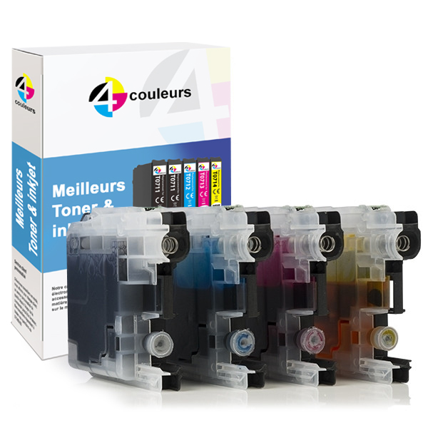 Offre: Marque compatible remplace Brother LC-223: noir + 3x couleur