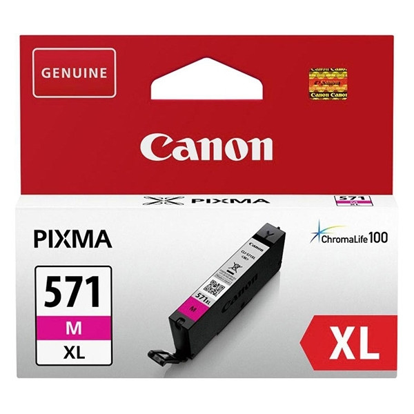Canon CLI-571M XL cartouche d'encre haute capacité (d'origine) - magenta