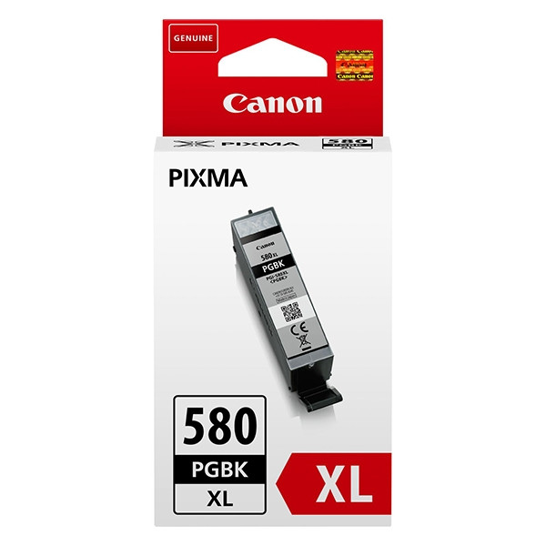Canon PGI-580PGBK XL cartouche d'encre haute capacité (d'origine) - noir pigmenté
